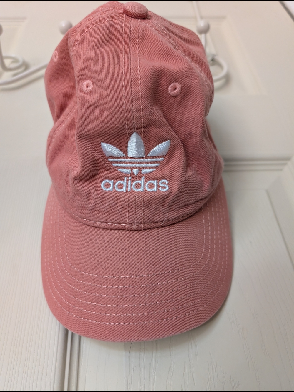 adidas Rose Pink Trefoil Cotton Cap